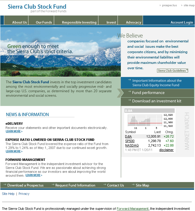 www.sierraclubfunds.com